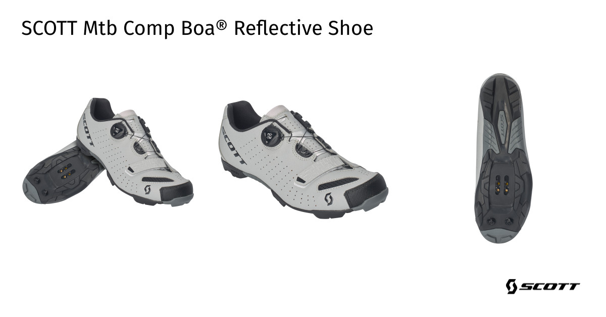 scott road comp boa reflective shoe
